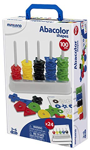 Miniland - Abacolor 100 Formas (95270)
