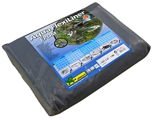 Ubbink Teichfolie AquaFlexiLiner EPDM Gartenteichfolie Fischteich Folie 3,37×5 m
