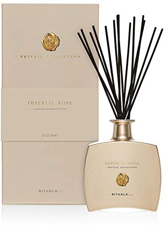 RITUALS Imperial Rose Fragrance Sticks, Large, 450 ml, Room Fragrance Sticks, 5 Month Fragrance Longevity, Includes Filabe Care Wipes, Multiple Fragrances Available