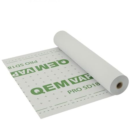 Ecran Pare Vapeur actif à deux couches QEMVAP PRO SD18 Long 50m (75m²) CE