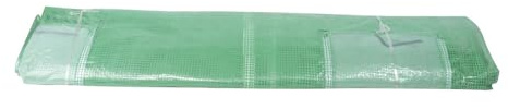 Bâche de Rechange - pour serre tunnel - polyéthylène armé 140 g/m2 - renforcée anti-UV - pour ref OXEO 760154