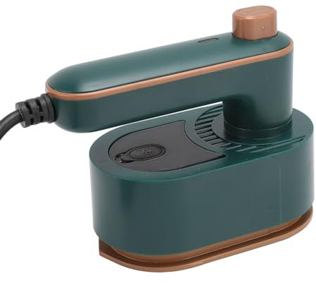 Heim Dampfbügeleisen für Kleidung, Tragbares Bügeleisen mit Temperatureinstellung für Variable Stoffe, Überhitzungsschutz für das Bügeleisen (110-220V EU-Stecker)
