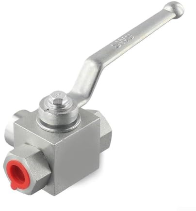 SPORTARC 3 Way High Pressure Hydraulic Carbon Steel Ball Valve 7250 PSI(NPT 3-8)