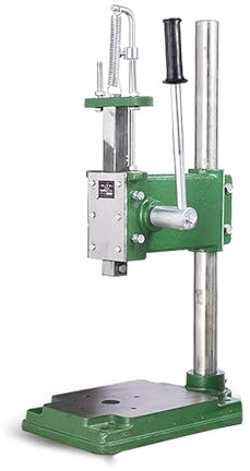 700lb Heavy Duty Manual Arbor Press, 400mm maximale Höhe, Benchtop Stamping Press, Leder Stanzmaschine for DIY Leder Handwerk Löcher stanzen, gepresste Kupfer Schneiden und Nähen Pressen(Square head 3