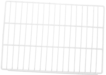 UKCOCO Metal Refrigerator Dividers Iron Wire Freezer Shelf Replacement with Adaptable Design and Versatile Application for Organising Commodities in Freezers and Retail Settings