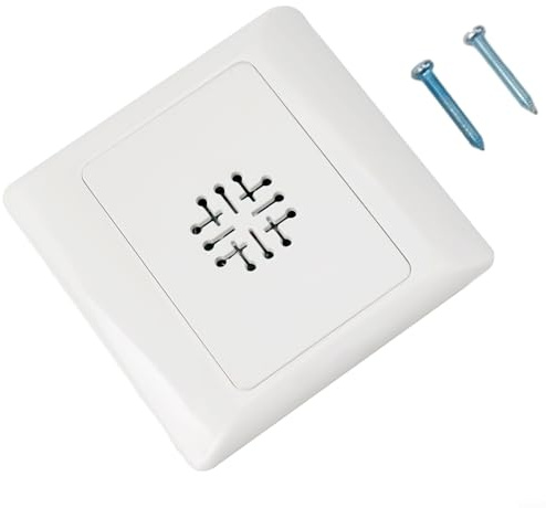 Filteilect Campanello Elettronico Cablato 220V con Suono Forte 90dB, Alloggiamento, Per Facile Montaggio a Parete per Uso Domestico, Ufficio o Hotel, Design Durevole per