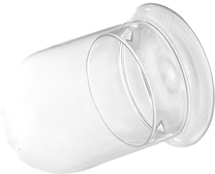 JOINPAYA Bottiglia Ecologica in Vetro 12x16 Cm a Forma di U, Contenitore Decorativo per Micro Paesaggi e Fiori, Mini Vaso Paesaggistico per Arredamento Casa e Ufficio