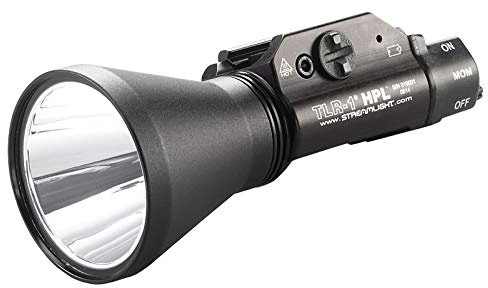 Streamlight 69216 TLR-1 HPL 1000-Lumen High Power Rail-Mount Tactical Gun Light with Remote Door Switch and Remote Pressure Switch, Black