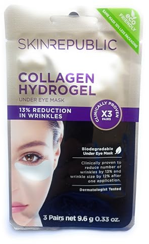 Collagen Hydrogel Under Eye Patch (3 Pairs)