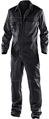 KÜBLER Workwear | ORGANIQ Overall | schwarz | Größe 52