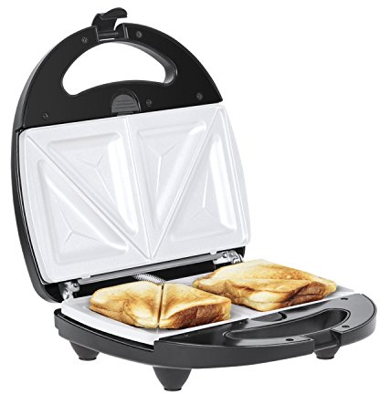 Teesa TSA3221 Sandwichmaker 3 in 1, silber/schwarz