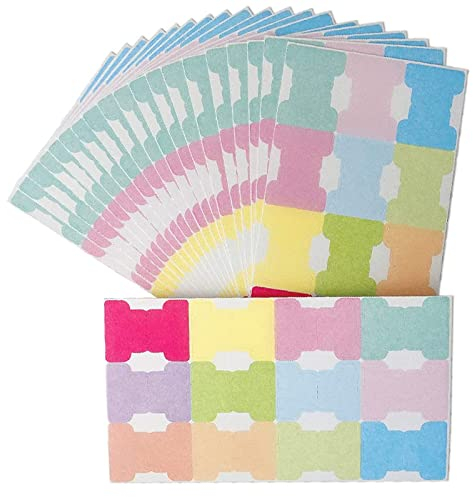 240 Stück Haftmarker, Index Tabs Selbstklebend, Haftnotizen Tabs Pastell, Page marker, Book Tabs für Monatliche Registerkarten Planer Bibelregister