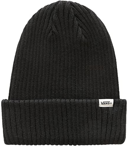 Vans Herren Mit Clip-bündchen Beanie-Mütze, Schwarz, Einheitsgröße EU
