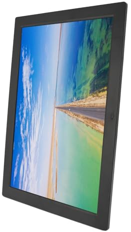 17 Zoll Extra Großer Digitaler Bilderrahmen, Digitaler Fotorahmen 1440 * 900 IPS FHD IPS-Bildschirm, Intelligenter Elektronischer Bilderrahmen, Einfach Fotos und Videos zu Teilen