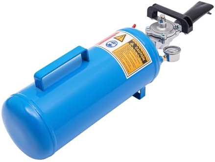 8L Reifen Reifenfüller, Reifendruckmesser Booster Reifenbooster 145PSI Luftbooster Professioneller Reifenbefüller Airbooster Reifenfüller für LKW Auto PKW