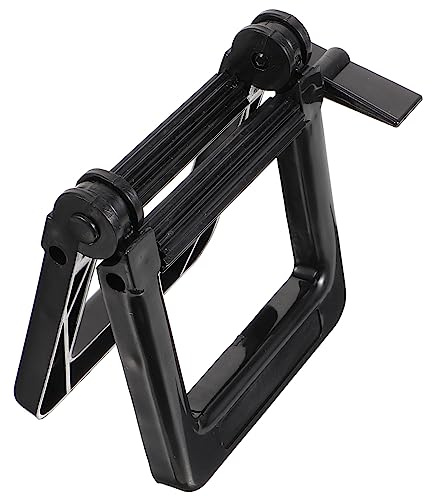 Exprimidor de Tubo de Pasta de Dientes Giratorio de Abs Negro | Baño, Forma Simple y Sujeción Firme, Accesorio Manual para Extraer Contenido Facilidad