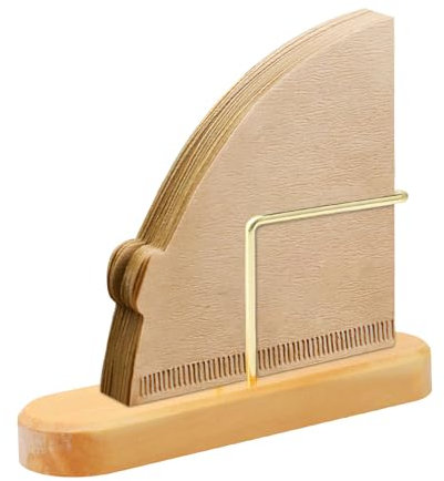 DAWRIS Kaffeefilterhalter, Kaffefilterhalterung, Kaffeefilterhalter Filtertütenhalter Kaffe Filter Filtertüten Halterung Filterkaffee Aufsatz für Kaffe Filterpapier zur Aufbewahrung