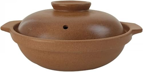 Marmite à soupe en céramique, cocotte à flamme nue Marmite à soupe et à ragoût de différentes tailles(1.0L)