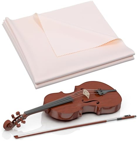 2 Stück Querflöte Reinigungstücher 35 X 35 Cm Instrumenten Reinigungstuch Mikrofaser Poliertücher Gitarren Zubehör Putztuch Musikinstrument Saitenreiniger Für Geigen Gitarre Trompete Violine Saxophon