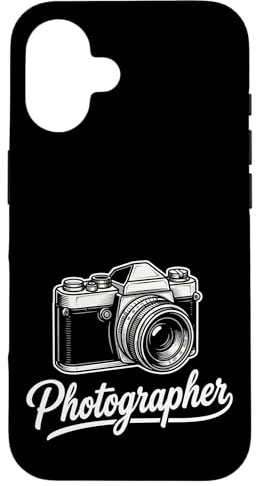 Vintage Analog SLR Camera Retro Photographer Film Case for iPhone 16