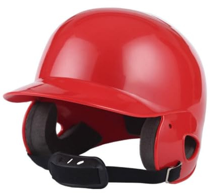 Sharplace Protector Infantil de Béisbol Casco Deportivo Infantil Protector Facial Concesores Laterales de Ventilación Especial Indicado para Niños Liga Partido, Rojo, Adulto