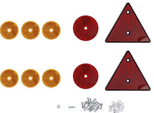 BGS Diy 8635 | Anhänger-Reflektor-Satz | 12-tlg.