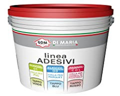 GDM 600604009600120 Adesivo in Pasta per INCOLLAGGIO di Pannelli in POLISTIROLO, Bianco