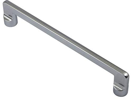 GedoTec Design Schubladengriff 160 mm Möbelgriff Küche Bogengriff Chrom poliert - H1565 | Türgriff Schranktür & Kleider-Schrank | Stahl massiv | 1 Stück - Schrankgriff Vintage für Schubladen & Möbel