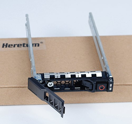 Heretom 2,5-Zoll 6,3 cm Caddy Tray KG7NR G176J Festplatten Rahmen für Dell R730xd R730 R900 R820 R720 T630 R620 T620 R520 R420 R410 R320 M610 X C6145 M910 M915 M520 (2.5 inch, 1pc)