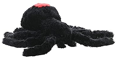Wild Republic 23088 Plüsch Rotrückenspinne, Cuddlekins Kuscheltier, Stofftier 30 cm, Multi, Redback Spinne