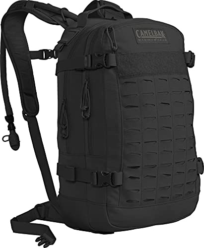 Camelbak HAWG Taktischer Rucksack Trinkrucksack 23L mit Mil Spec Crux 3L Schwarz