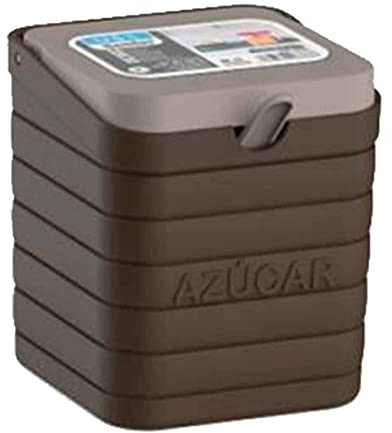 Tradineur - Azucarero modelo original - Fabricado en Plástico - Ideal para el desayuno de cada mañana - 10,7 x 9,5 x 9,5 cm - Color Surtido