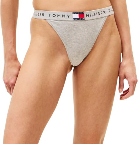 Tommy Hilfiger kvinnor TANGA THONG UW0UW06095 koordinerad tanga, grå, XS, Grå (ljusgrå ljung), XS