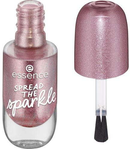 Essence Cosmetics Smalto Unghie Gel, Lunga Durata, Risultato Immediato, Asciugatura Rapida, Lucida, Colore Intenso, 8 ml