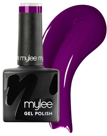 Mylee Gel Nail Polish 8ml [Lost Memories ] - UV/LED Soak-Off Nail Art Manicure Pedicure for Professional, Salon & Home Use [Purple Range] - Long Lasting & Easy to Apply