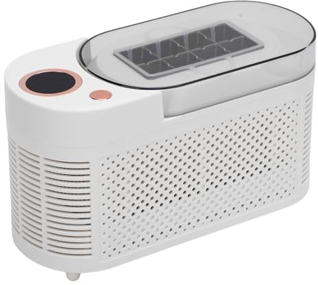 Cryfokt Machine de Fabricant de Glace de Comptoir, 10 Minutes pour Creux, 15 Minutes pour Solide 120W Machine de Glace de Bureau Rapide à Double Utilisation pour la Maison (Prise UE)