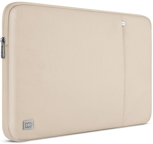 DOMISO Laptoptasche für 13 Zoll MacBook Air M5 2026/M4/M3/M2/M1,MacBook Pro | Wasserdichte Laptophülle MacBook Tasche Laptop Hülle Case für MacBook Air,MacBook Pro M2/M1,12,3-13 Surface pro,Beige