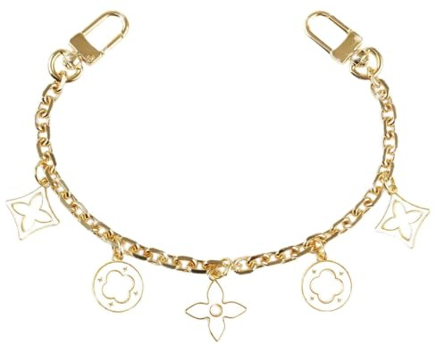 Lapensa Bag Chain Charm for Handbag,Gold Stylish & Durable Bag Charm Cute Purse Charms Wallet Chain Charm & Jeans Chain for Women (White2)