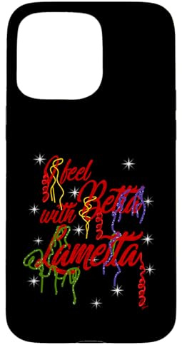 Chandail Moche de noël Je me Sens Betta avec Lametta noël Coque pour iPhone 15 Pro Max