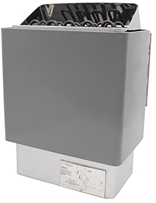 Generatore di Vapore per Sauna, Riscaldatore di sauna 4. 5KW-9KW Uso residenziale Uso elettrico Sauna riscaldatore stufa a vapore Riscaldatore di sauna con controller interno(6kw)