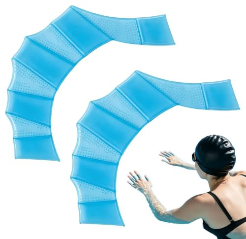 Generico Guanti Palmati da Nuoto Impermeabile per Nuotare