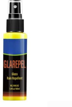 Hydrophobische Windschutzscheiben-Beschichtung Spray 100ml, Nano-Technologie für Regenabweisung & Klarheit, Reduziert Wischergeräusche, Kratzschutz, Einfache für anwendung für Sicheres Fahren bei