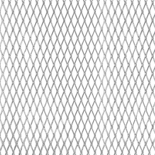 Alberts 467241 Chapa de metal desplegado, Aluminio, Aluminio, anodizado plateado, 250 x 500 x 1,6 mm