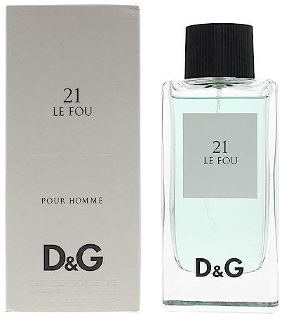 D&G Anthology Le Fou 21 FOR MEN by Dolce & Gabbana - 100 ml EDT Spray