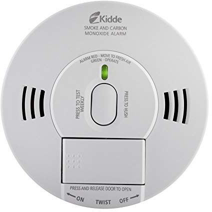 Kidde 10SCO Combination Smoke and Carbon Monoxide Alarm with Voice Notification and Alarm - Dual CO Detector and Fire Alarm with 10 Year Sensor Life - 10 Year Warranty