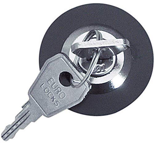 EMZ 102047 Steckdosenschloss verschieden schließend Grau
