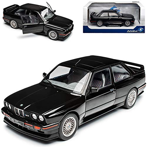 B*M*W 3er E30 M3 Coupe Sport Evolution Schwarz 1982-1994 1/18 Solido Modell Auto
