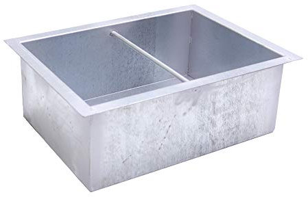 Fonderia Bongiovanni Cassetto raccogli cenere per camino cm 29x39x14h