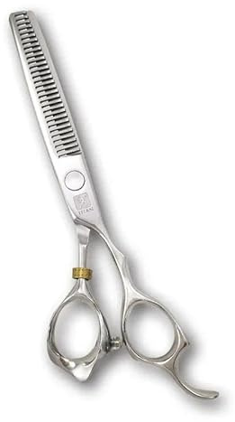 Titan Scissors | Titanium Coating Japanese Style Hair Cutting Scissors | Professional Barbering 6 Sharp Edge Hand Made Steel