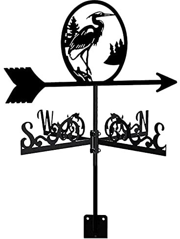 Girouette à Motif de girouette décorative, indicateur de Direction du Vent pour Jardin et Cour, girouette pour hangars